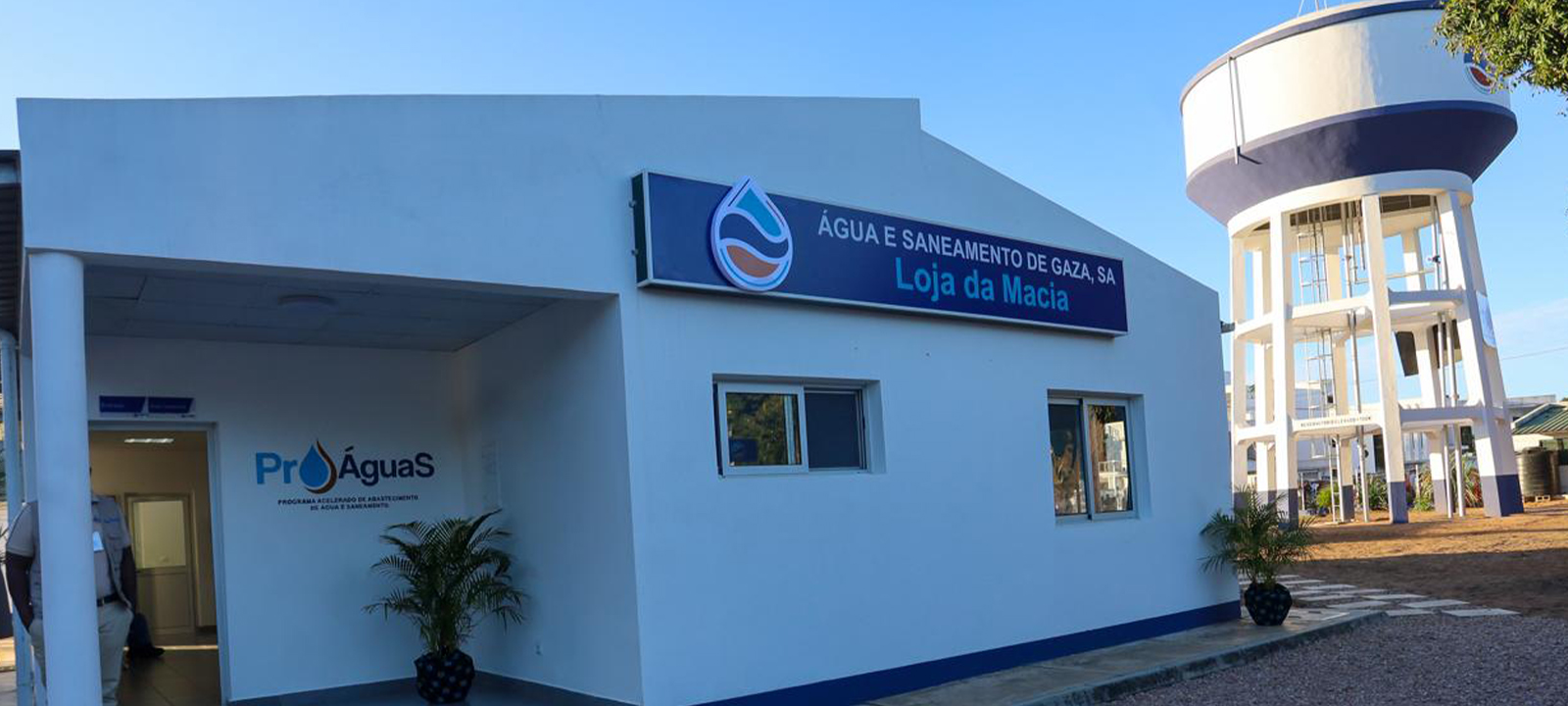 Macia expande sistema de água para beneficiar 15 mil famílias em Gaza